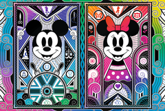 Trefl Wood Craft Origin Puzzle Mickey egér és Minnie 501 darabos puzzle