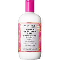 Erősítő sampon Longer Healthier Hair (Strengthening Shampoo) 400 ml