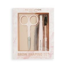 Makeup Revolution Szemöldök formázó készlet (Brow Shaping Set)