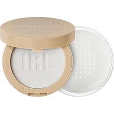Makeup Revolution Mattító és fixáló púder IRL Soft Focus (2 in 1 Powder Translucent) 13 g