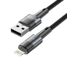 Tech-protect Ultraboost kábel USB / Lightning 12W 2.4A 1m, szürke