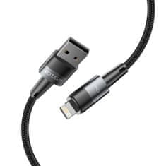 Tech-protect Ultraboost kábel USB / Lightning 12W 2.4A 2m, szürke