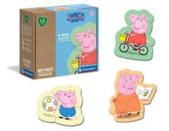 Clementoni Play For Future My First Peppa Pig Puzzle 4in1 (3,6,9,12 darab)