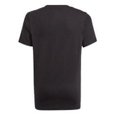 Adidas Póló kiképzés fekete M Essentials 3 Stripes Tee