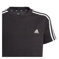Adidas Póló kiképzés fekete M Essentials 3 Stripes Tee