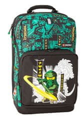 LEGO Bags Ninjago Green Maxi Plus - iskolai hátizsák, 2 darabos szett