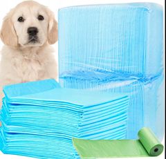 MUVU Kutya egészségügyi betétek, kutyaszőnyegek, 60X90 cm, 40db + tasakok