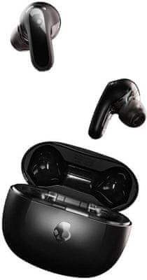 Bluetooth fülhallgató skullcandy rail anc ip55 vízállóság nagyszerű hangzás handsfree funkció hangbeállítás mobilalkalmazás töltőtok