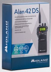 Midland Alan 42 DS Lithium kézi CB rádió