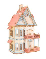 Woodcraft fa 3D puzzle gótikus villa