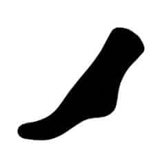 Northix Bambusz zokni - fekete - 2 -csomagos - méret. 41-45 
