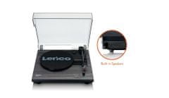 LENCO Lenco LS 10 lemezjátszó beépített hangszórókkal, fekete színben