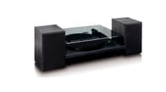 LENCO  Lenco LS 300 lemezjátszó Bluetooth hangszórókkal fekete 
