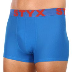 Styx 3PACK Kék férfi boxeralsó sport gumi (3G1167) - méret M