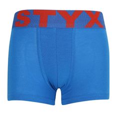 Styx Gyerek boxeralsó sport gumi kék (GJ1167) - méret 6-8 éves