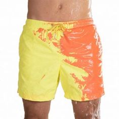 VIVVA® Színváltós úszónadrág, egyedi megjelenésű rövidnadrág/fürdőnadrág, XL-es férfi fürdőnadrág | SWITCHOPS