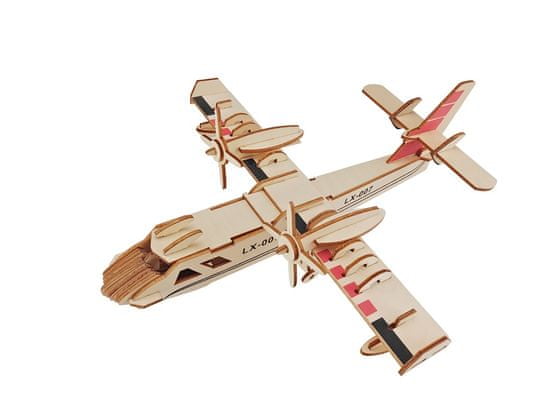 Woodcraft fa 3D Puzzle Bomber