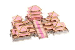 Woodcraft fa 3D puzzle Epang palota