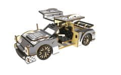 Woodcraft fa 3D puzzle sportkocsi