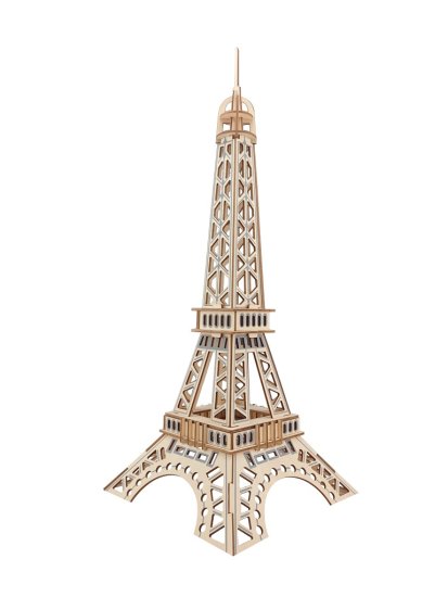 Woodcraft fa 3D puzzle Eiffel-torony