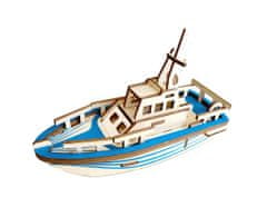 Woodcraft fa 3D puzzle hajó
