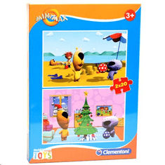 Clementoni Minimax: 2x20db-os puzzle (64626)