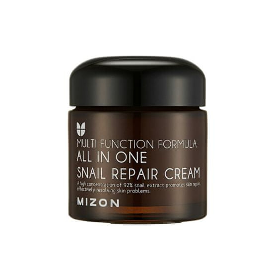 MIZON Regeneráló bőrápoló krém csigaváladék szűrővel (All In One Snail Herbal Essences Repair Cream)