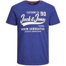 Jack&Jones Férfi póló JJELOGO Standard Fit 12238252 Bluing (Méret S)