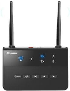 Bluetooth adó és vevő mozos 2b aptx nagyszerű TV hangszórókhoz soundbar rca aux usb akkumulátorhoz