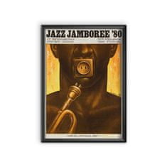 Vintage Posteria Poszter Jazz Jamboree Fesztivál Varsóban A1 - 59,4x84,1 cm