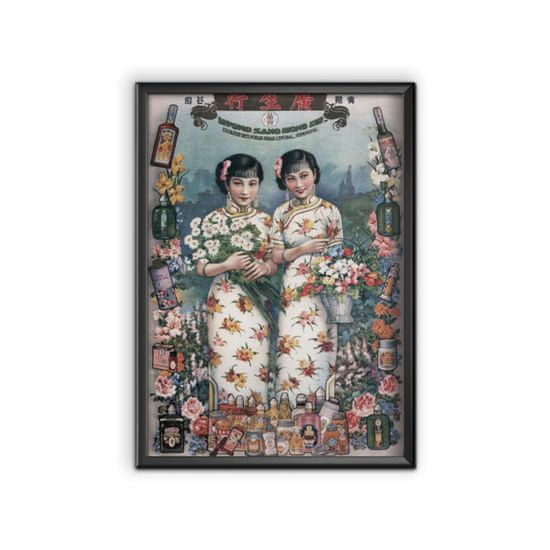 Vintage Posteria Poszter képek Kínai Kwong Sang Hong A1 - 59,4x84,1 cm