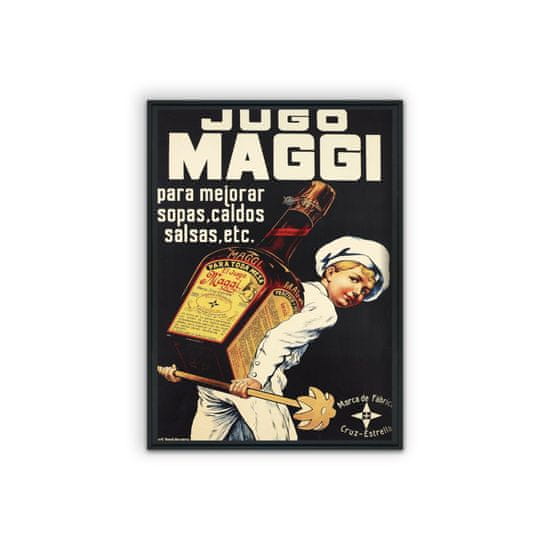 Vintage Posteria Poszter képek Vintage Spice SOS Maggi Print A2 - 42x59,4 cm