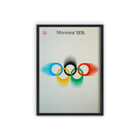Vintage Posteria Poszter Olimpiai játékok Montrealban A1 - 59,4x84,1 cm