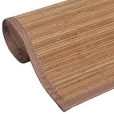 Vidaxl barna bambusz szőnyeg 160 x 230 cm 245823