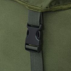 Vidaxl katona stílusú 65 L hátizsák zöld 91099
