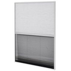 Vidaxl pliszé ablak szúnyogháló alumíniumból árnyékolóval 60 x 80 cm 142615