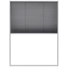 Vidaxl pliszé ablak szúnyogháló alumíniumból 60 x 80 cm 142610