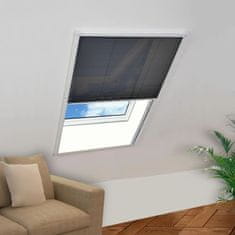 Vidaxl pliszé ablak szúnyogháló alumíniumból 80 x 100 cm 142611