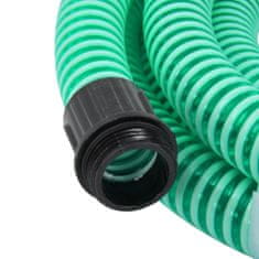 Vidaxl zöld PVC szívótömlő sárgaréz csatlakozókkal 1,1" 3 m 151039