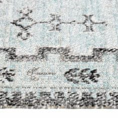 Vidaxl zöld-szürke lapos szövésű kültéri szőnyeg 80 x 250 cm 317063