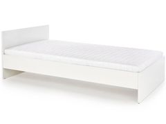 Halmar Egyszemélyes ágy Lima 120 - fehér fényű