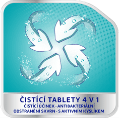 Corega Antibakteriális tisztító tabletták, 3 x 30 db