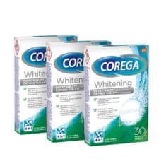 Corega Antibakteriális tisztító tabletták, 3 x 30 db