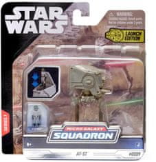 Star Wars Csillagok háborúja Micro Galaxy Squadron 8 cm-es jármű figurával - Felderítő Terepjáró Lépegető (AT-ST) figurával