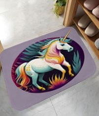 Unicorn Csúszásgátló szőnyeg 40x60 cm - Színes egyszarvú