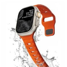 Tech-protect Iconband Line szíj Apple Watch 42/44/45/49mm, orange