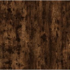 Vidaxl 2 db füstös tölgyszínű szerelt fa kisasztal 50 x 46 x 35 cm 819511