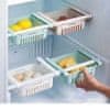 HOME & MARKER® Kihúzható hűtőszekrény tároló doboz, 4 db, 20.5 x 16.4 x 7.6 cm - FRIGIBOX