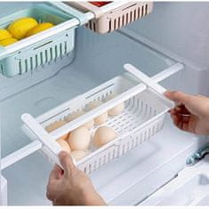 HOME & MARKER® Kihúzható hűtőszekrény tároló doboz, 4 db, 20.5 x 16.4 x 7.6 cm - FRIGIBOX