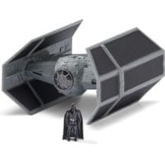 Star Wars Csillagok háborúja Micro Galaxy Squadron 13 cm-es jármű figurával - TIE Advanced + Darth Vader